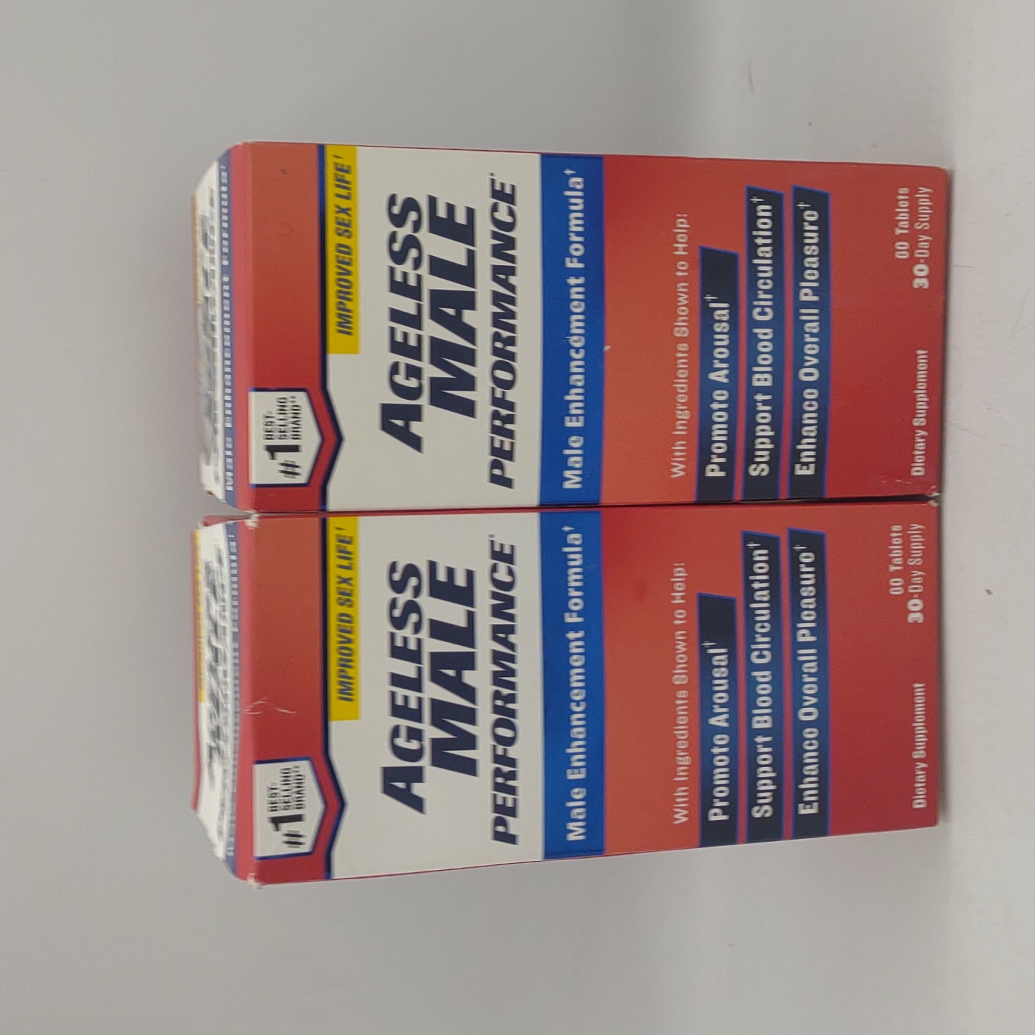 Ageless Male Performance Lot 52023 2mo Supply